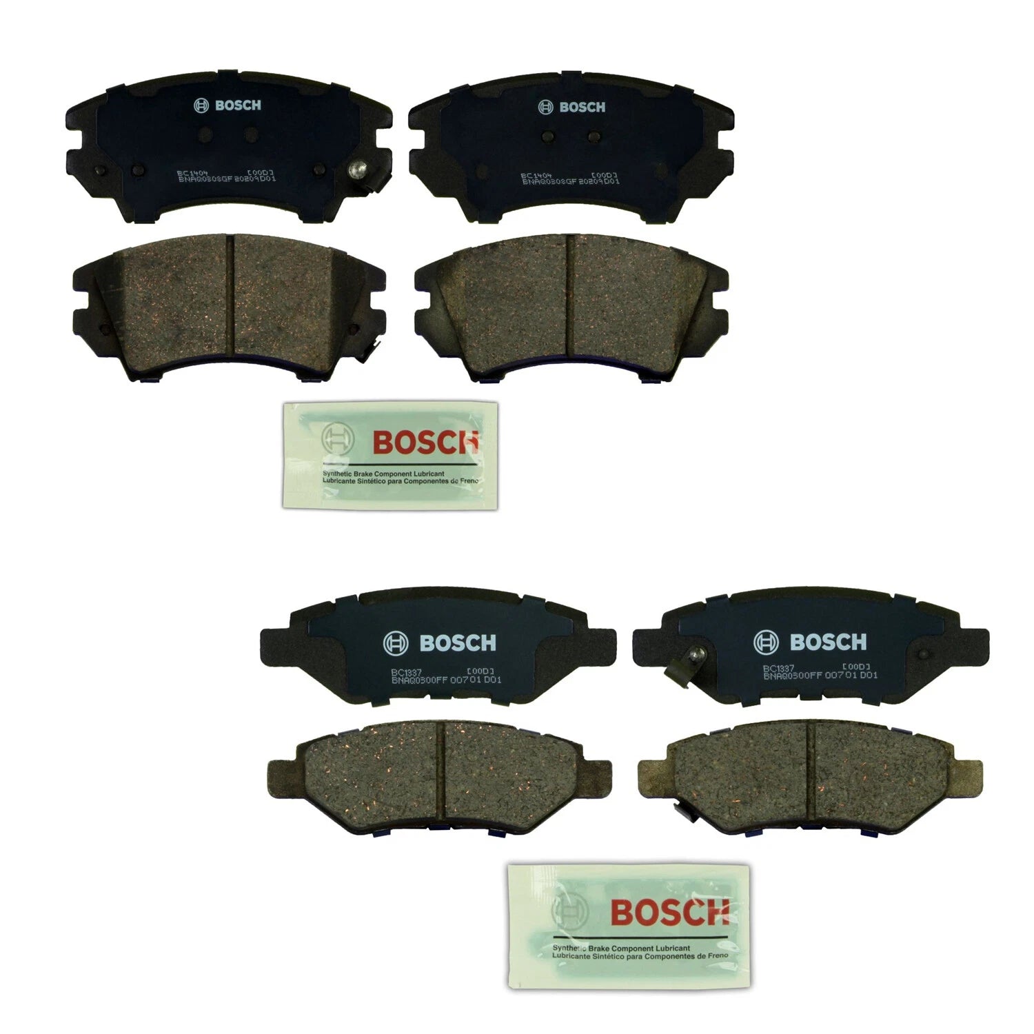 Bosch Quietcast Brake Pad Kit for Camaro RWD (2010–2015)