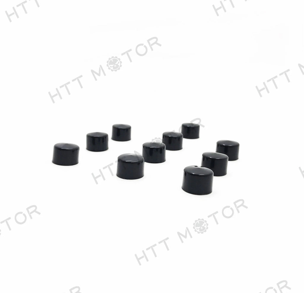 10 Piece Allen Socket Bolt Cap Dress Kit for Harley (Fits )