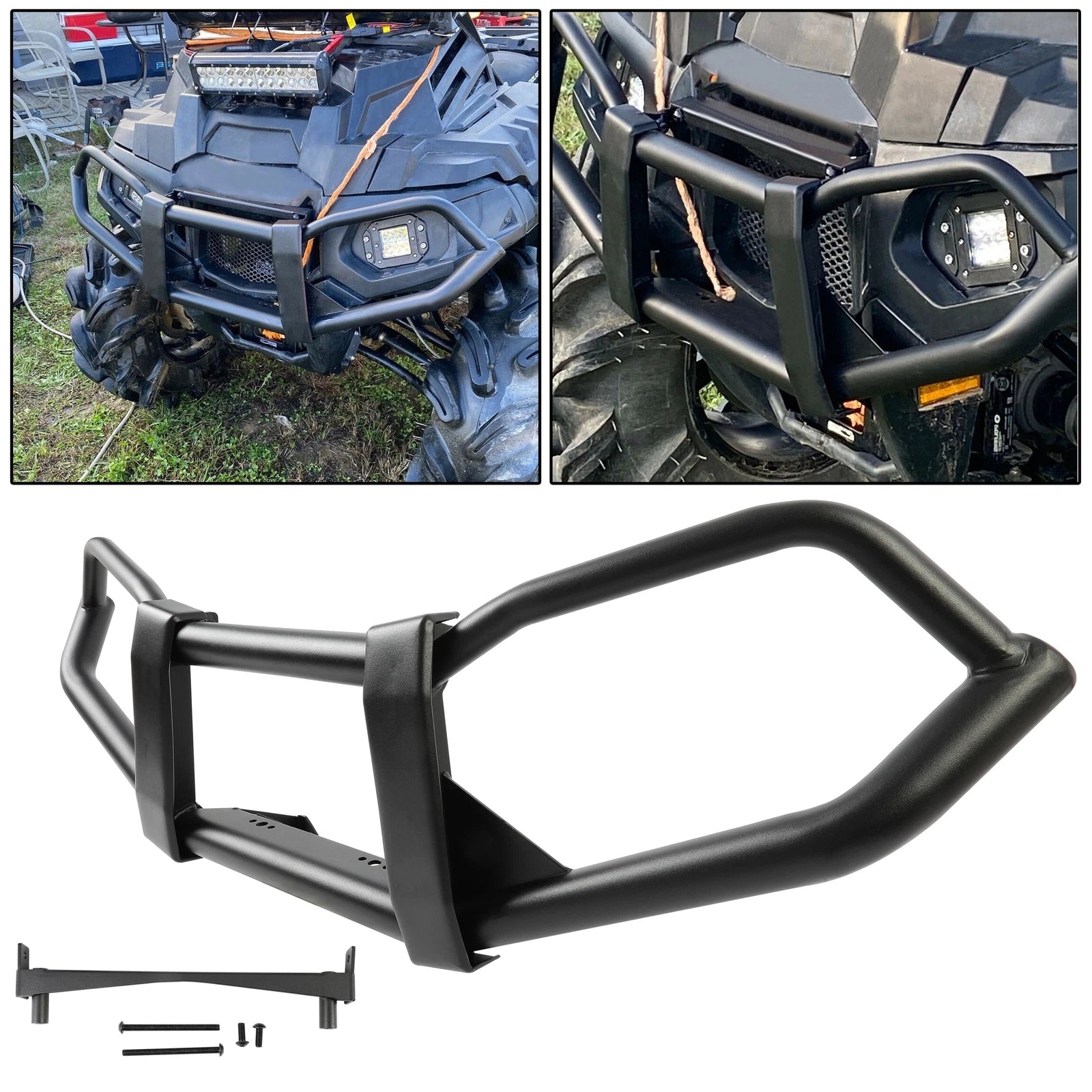 Front Bumper for Polaris Sportsman 550 X2 XP 850 1000 (2009–2023) Brush Guard #2878709
