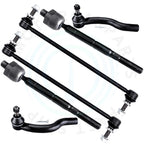 Set of 6 Tie Rod Ends and Sway Bar Links for Toyota RAV4 (2006–2015)