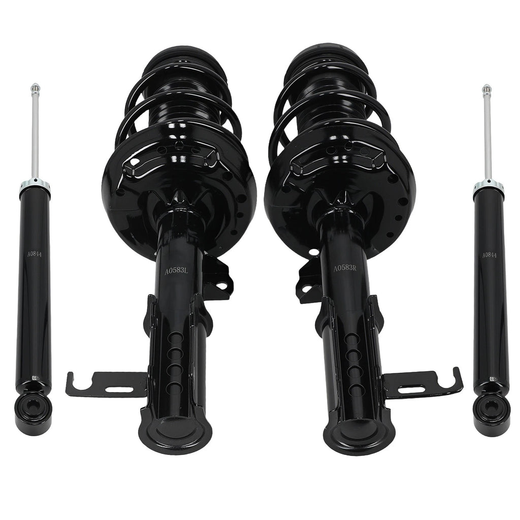 Set of 4 Struts Shocks Spring Assembly for Chevrolet Cruze (2011–2012)
