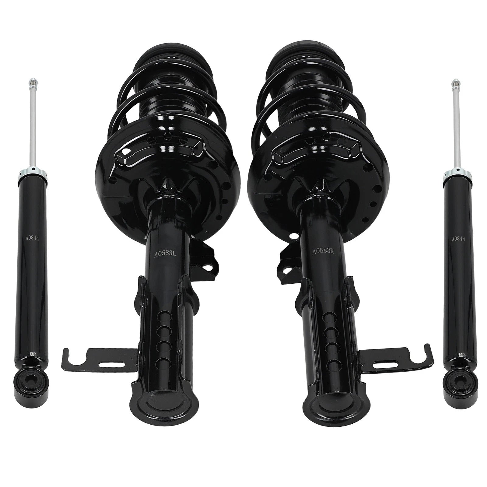 Set of 4 Struts Shocks Spring Assembly for Chevrolet Cruze (2011–2012)