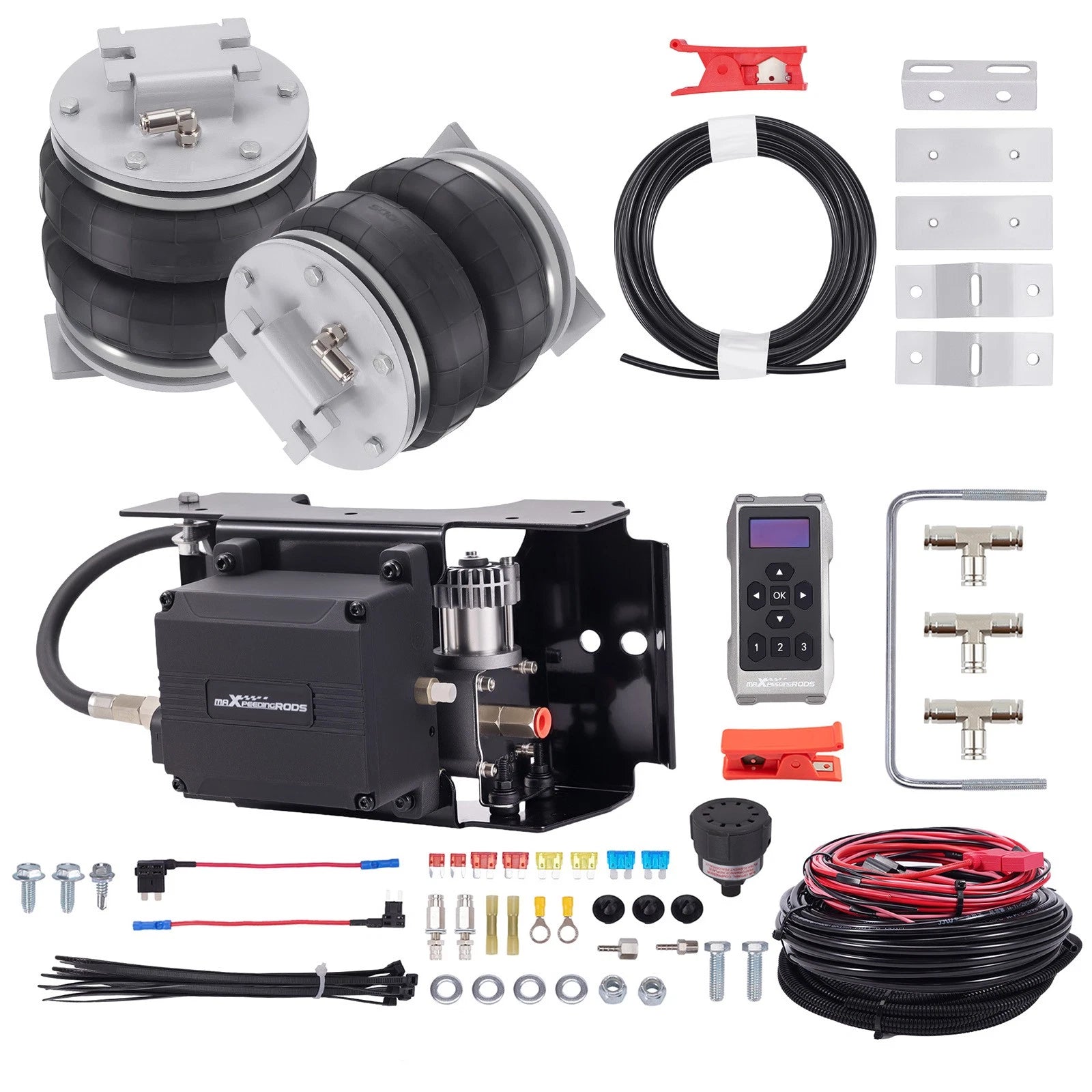 Air Spring Bags with Wireless Air Controller Kit for Mercedes Sprinter 2500 (2010–2021)