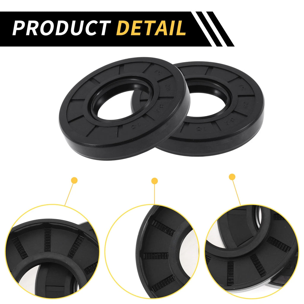 Set of 5 Oil Seal Rotary Shaft Seal NBR Rubber 28x62x10mm