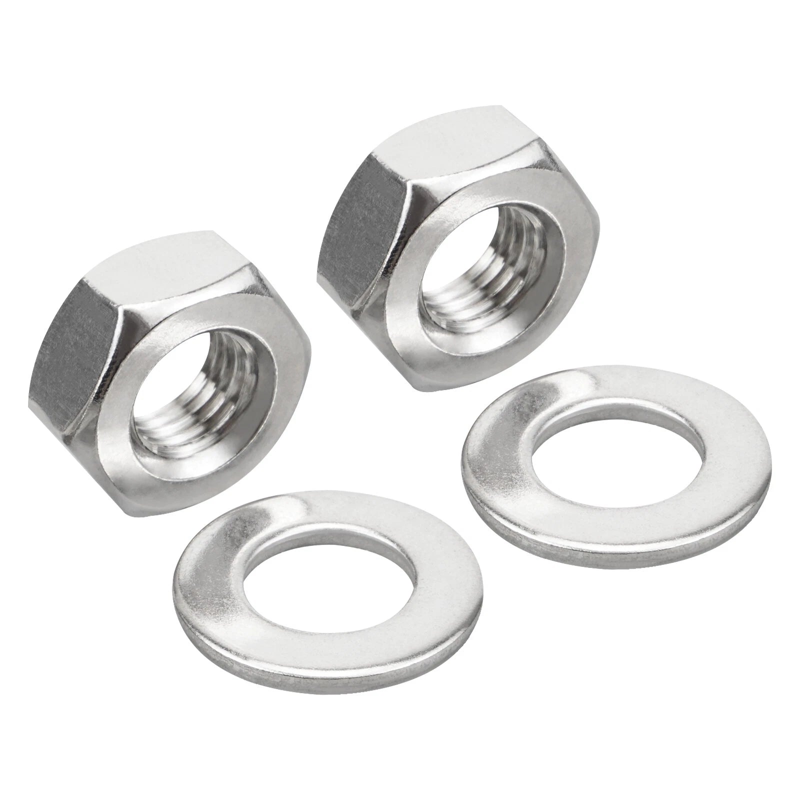 Wheel Lug Nuts & Washers Kit for Yamaha Blaster Wolverine Bruin (200–450)