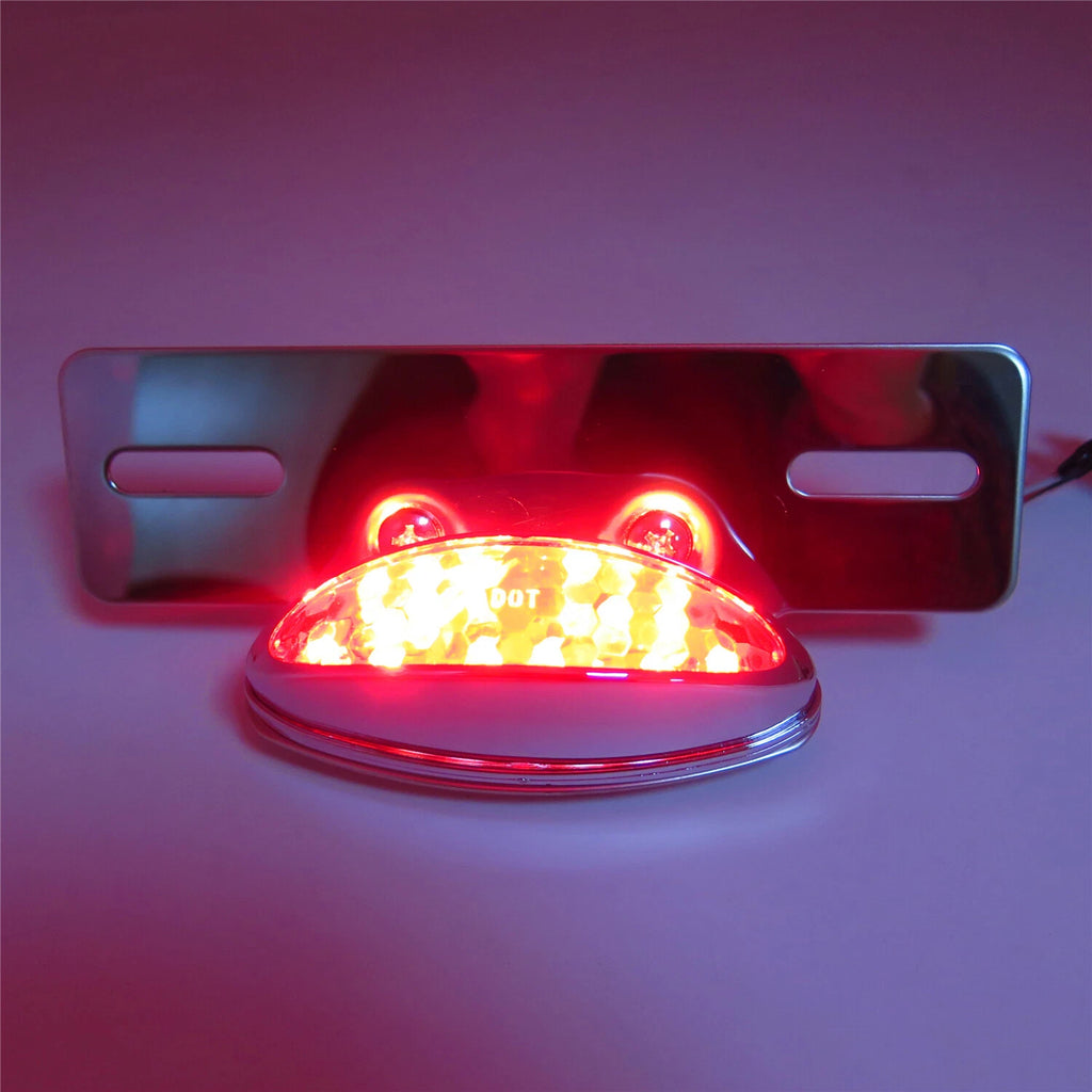 LED Brake Tail Lights for Bobber Cafe Racer Clubman (12V)
