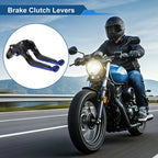 Adjustable Brake Clutch Levers for Honda X11 (1999–2002) Black Blue