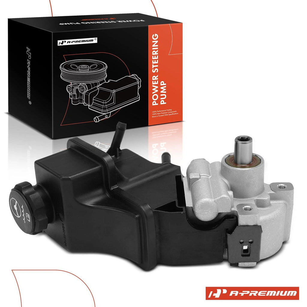 Power Steering Pump with Reservoir for Chevy Silverado GMC Sierra 2500 HD (2001–2007)