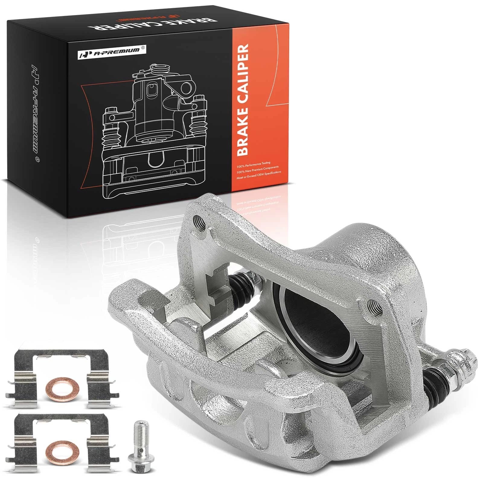 Front Driver Side Brake Caliper with Bracket for Kia Sorento (2011–2020)