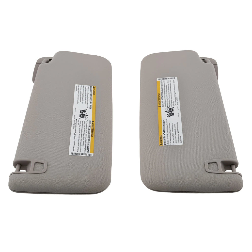 2Pcs Sun Visor LH+RH for Chevy Silverado GMC Sierra Cadillac Escalade (2007–2014)