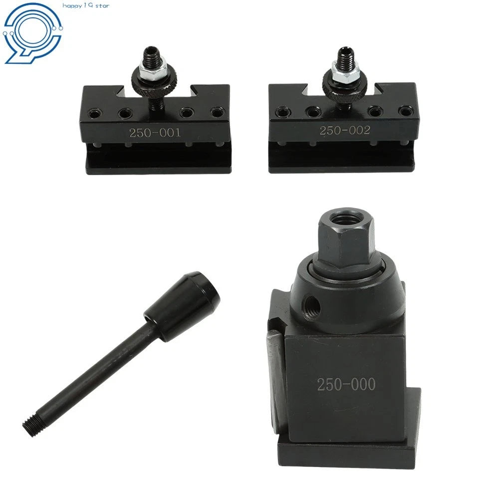 3 Pack Wedge Type Quick Change Tool Post Holder for CNC Lathe