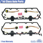 2 Valve Cover Gaskets & Pigtail Kit for Ford E-350 (1992–1997) 7.3L Turbo Diesel V8