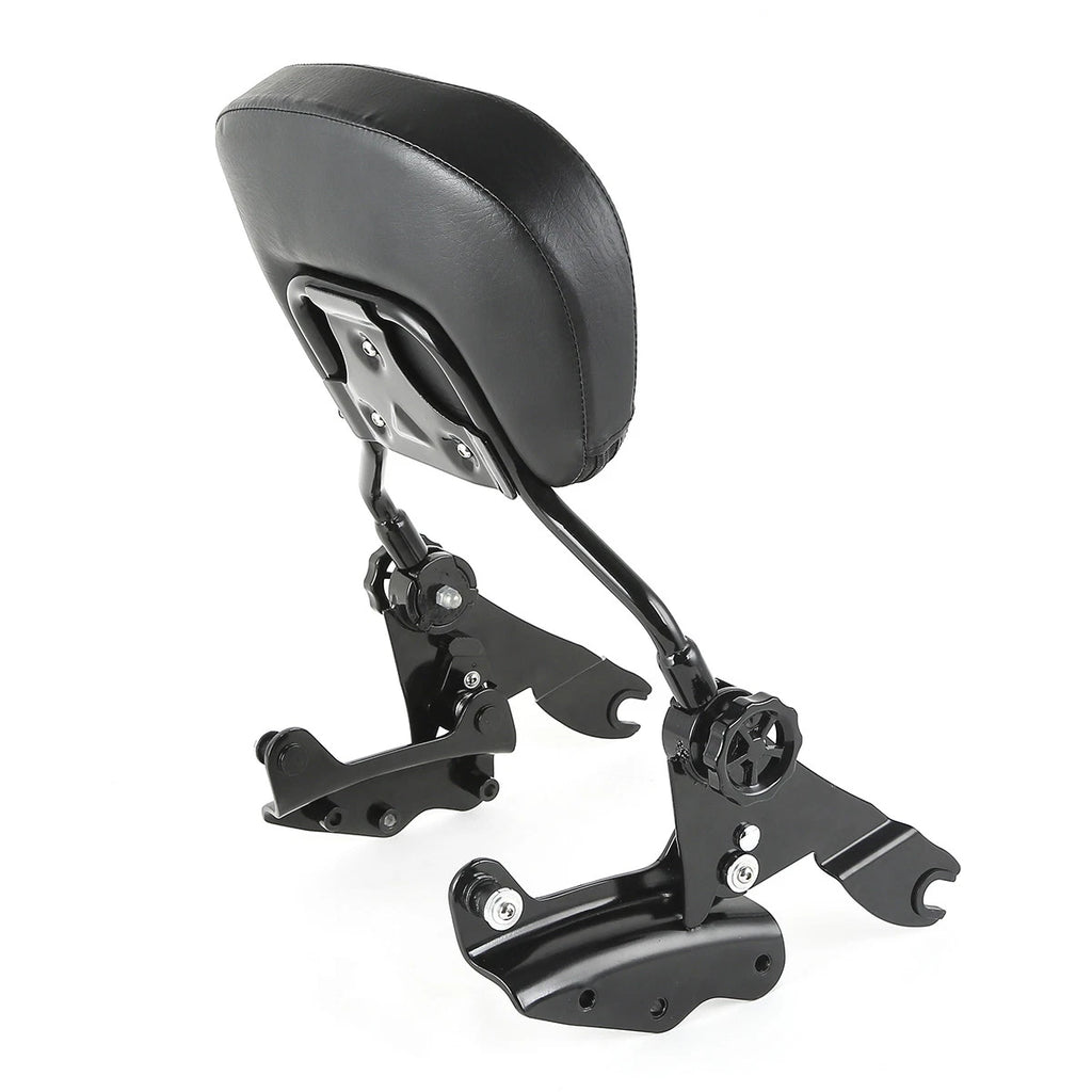 Set of 4 Docking Hardware & Sissy Bar Backrest for Harley Road Glide (2009–2013)