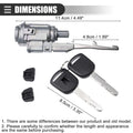 Ignition Switch Lock Cylinder for Honda Accord (2003-2012) - 1 Set