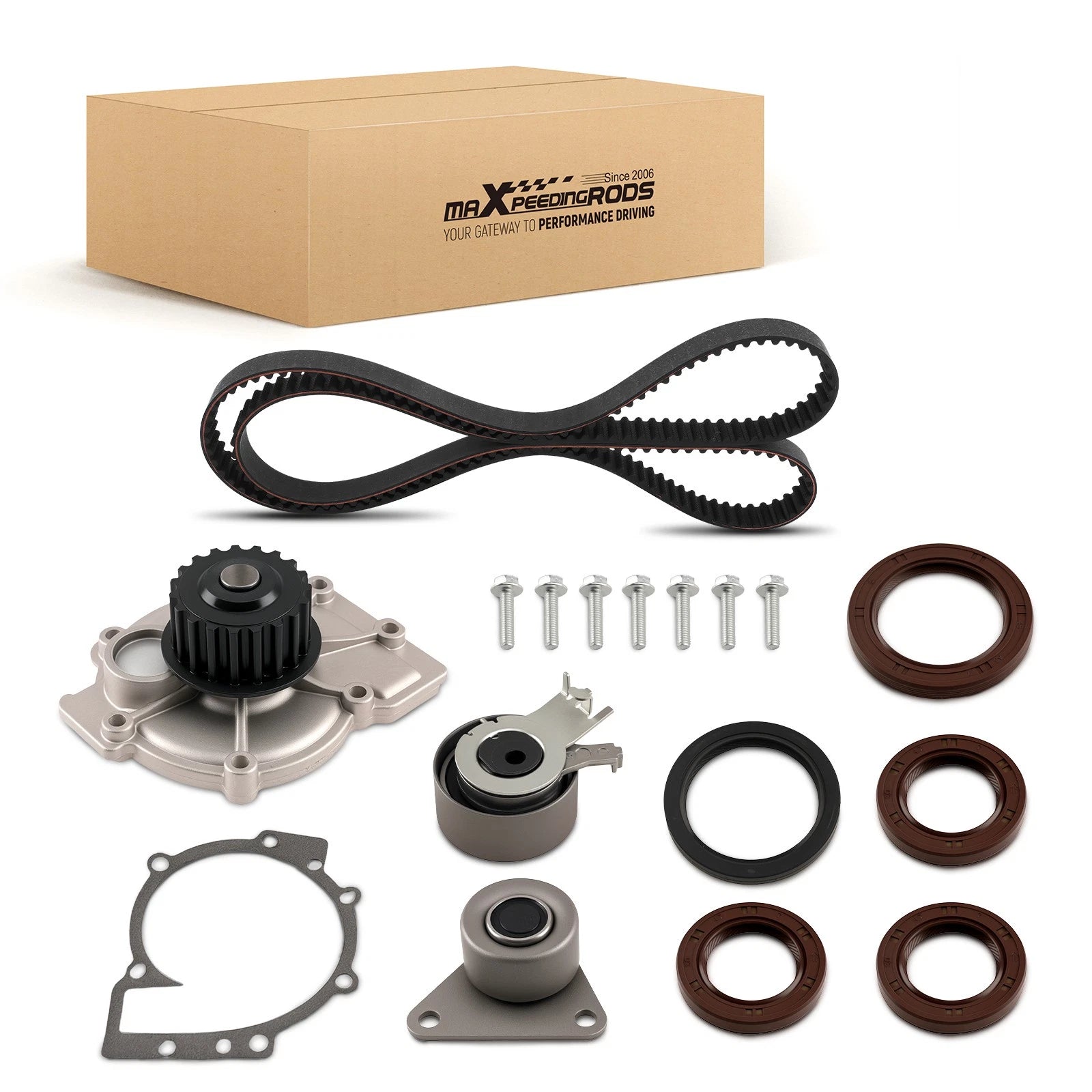 Timing Belt Kit Water Pump for Volvo V70 XC70 2.4L (1998–2007) WPV800