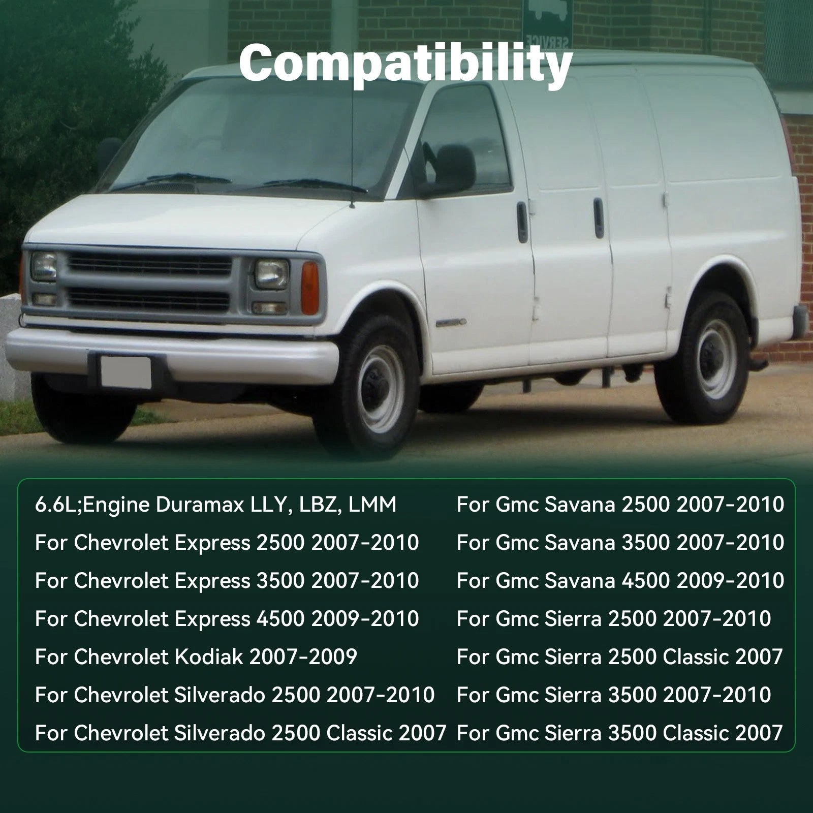 Turbo for Chevy Silverado 2500 HD 6.6L Diesel (2006–2010)