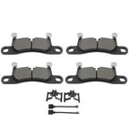 Rear Ceramic Brake Pads for Porsche Cayenne (2013) & Volkswagen Touareg (2014–2017)