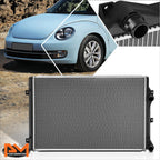 Aluminum Core Cooling Radiator for VW Beetle CC Eos GTI 2011–2017