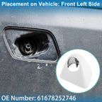 Headlight Washer Nozzle Cover Cap for BMW X5 (2000–2006) 51117118695