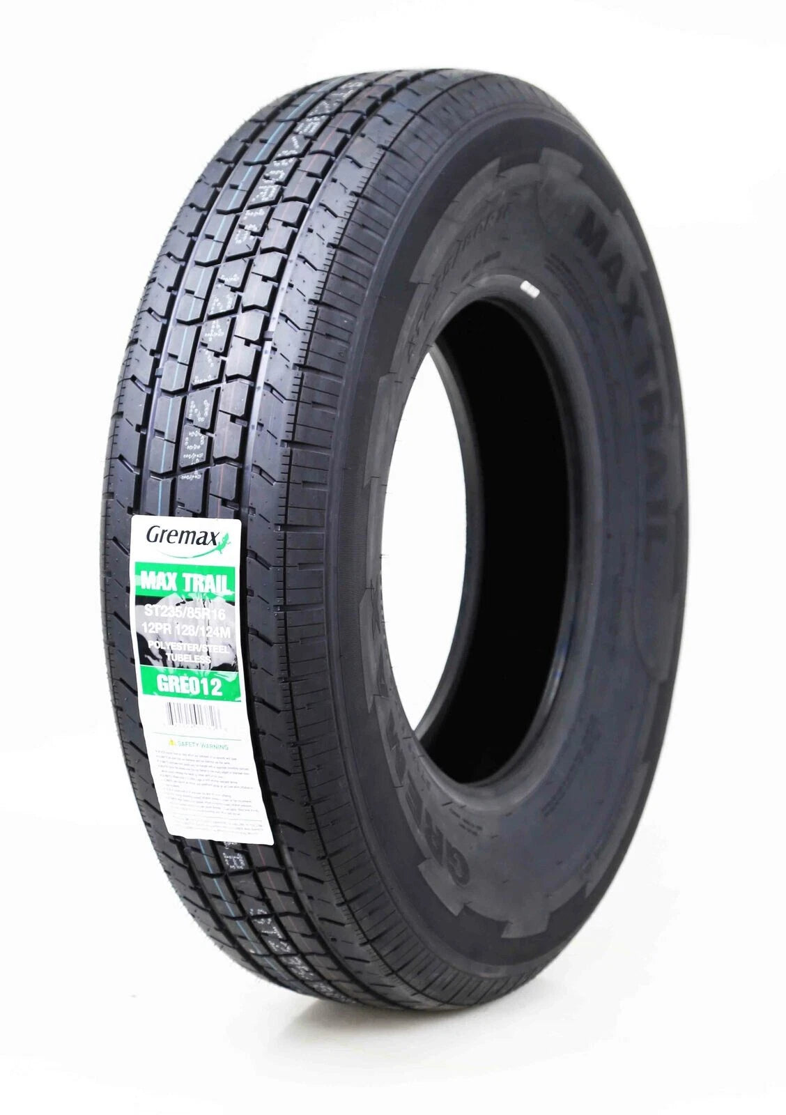 Set of 6 GREMAX ST235/85R16 12 Ply Trailer Tires 128/124M Steel Belted