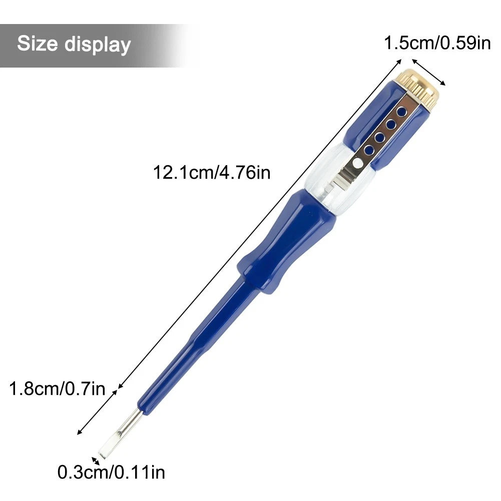 Multifunctional Test Pen for Automotive Use (Plastic + Stainless Steel)