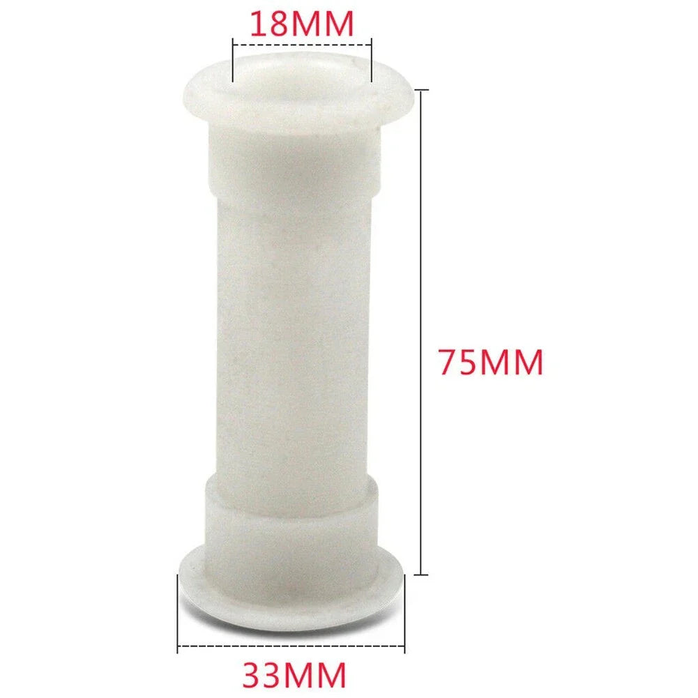 2 x Boat Plastic Drain Tube Drain Thru-hull for MotorwellBaitwell