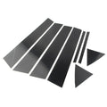 8pcs Door Trim Covers for Hyundai Elantra Sedan (2017-2018) Black