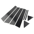 8pcs Door Trim Covers for Hyundai Elantra Sedan (2017-2018) Black