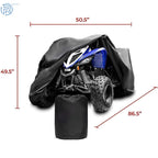 Heavy Duty 600D Marine Grade Fabric Quad Cover for Kawasaki ATV