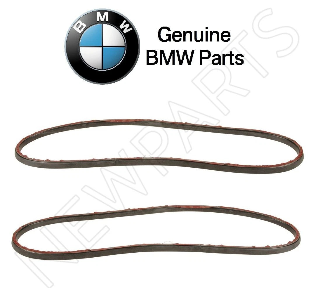 Set of 2 Headlight Lens Seal Gaskets for BMW E46 323Ci 323i 325i 330i M3