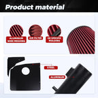 Cold Air Intake Kit with Heat Shield and Filter for Chevy Camaro (2010–2011)