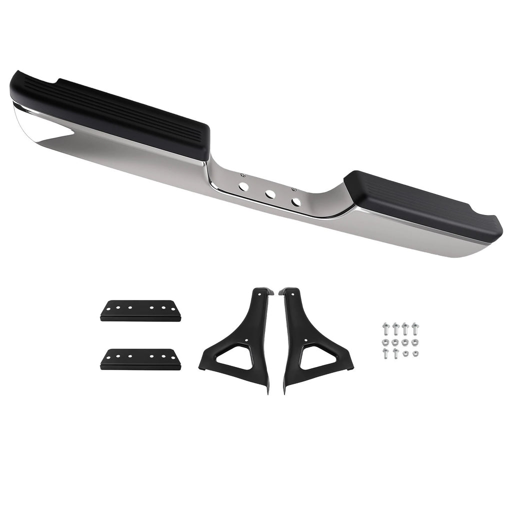 Rear Bumper for Dodge Ram 1500/2500/3500 (1994–2002) CH1102328 Chrome Bolt-On