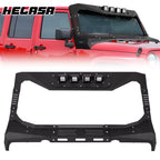Cowl Armor Windshield Frame Visor for Jeep Wrangler JK (2007–2018)