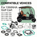 Crankshaft Rod Piston Ring Gasket Bearings for Yamaha G2-G11 (1990–2008)
