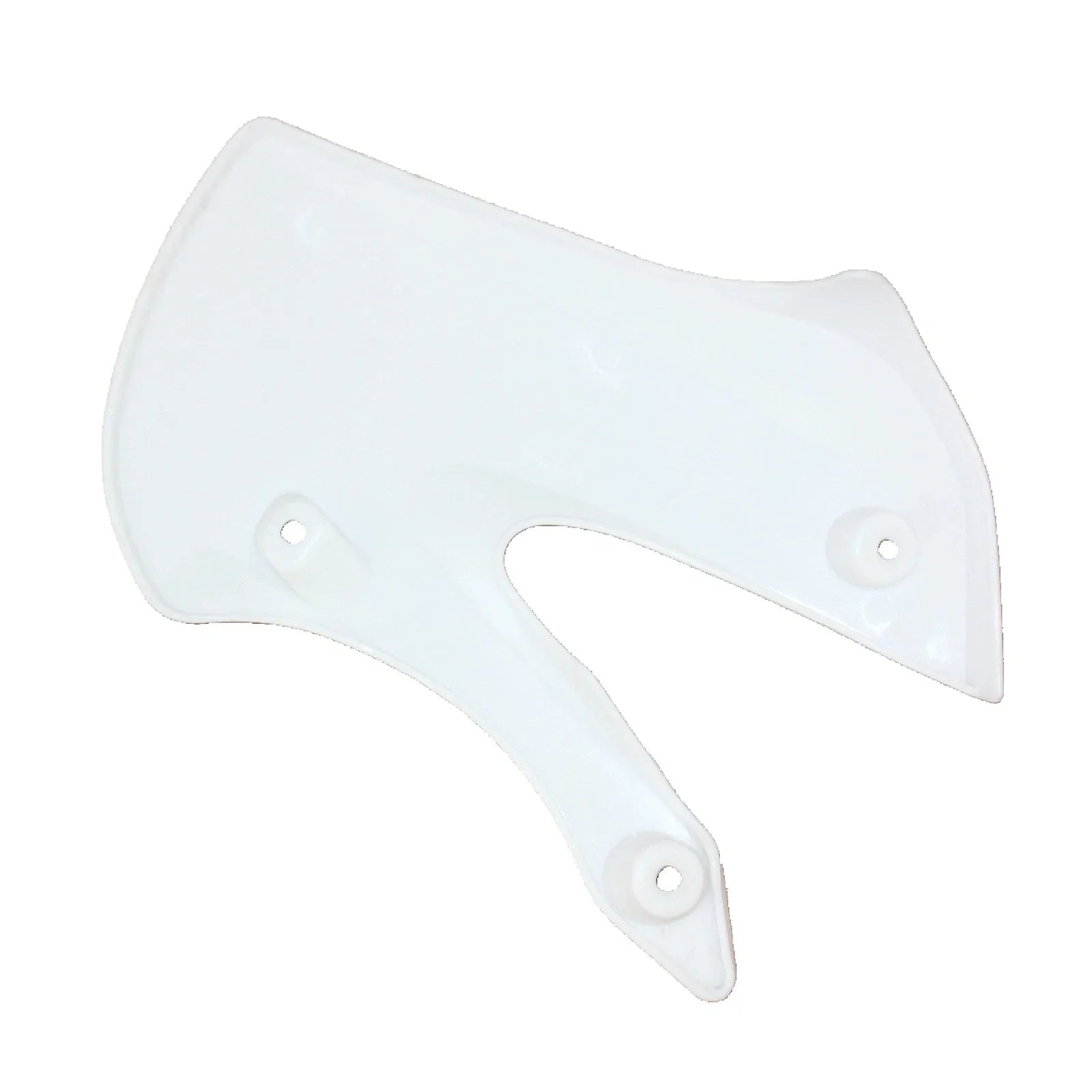 White Plastic Front Right Tank Side Guard Fender for KLX110 (2002-2023)
