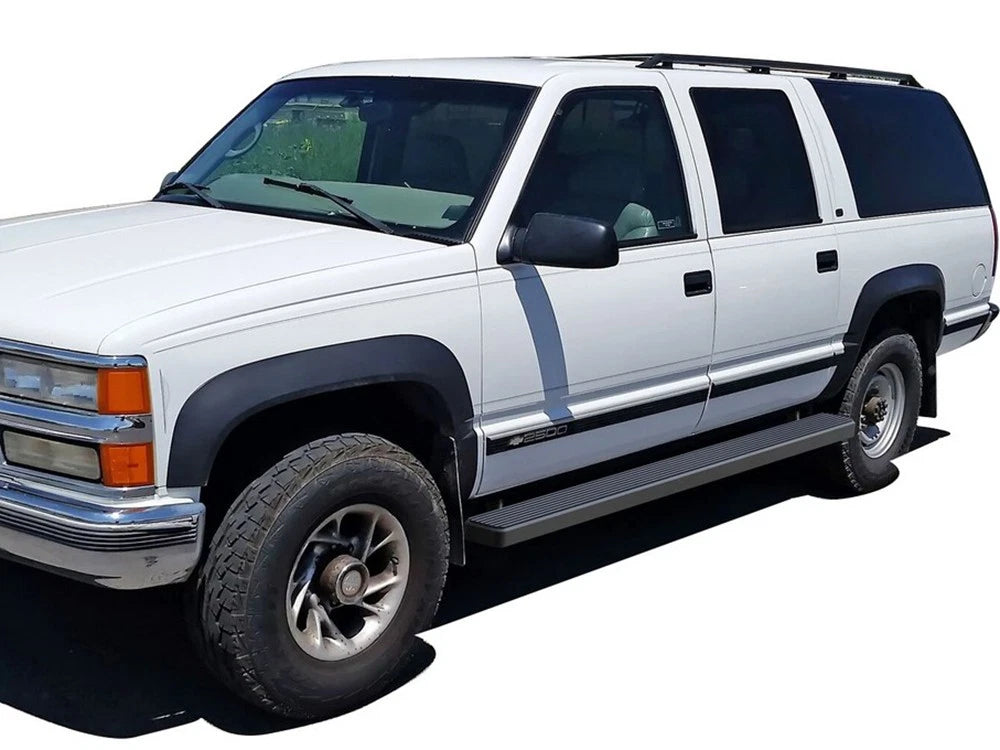 iBoard Stainless Steel Running Boards for Chevy Suburban (1992-1999)