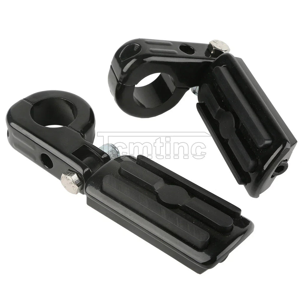1 1/4" Engine Guards Foot Pegs for Harley
