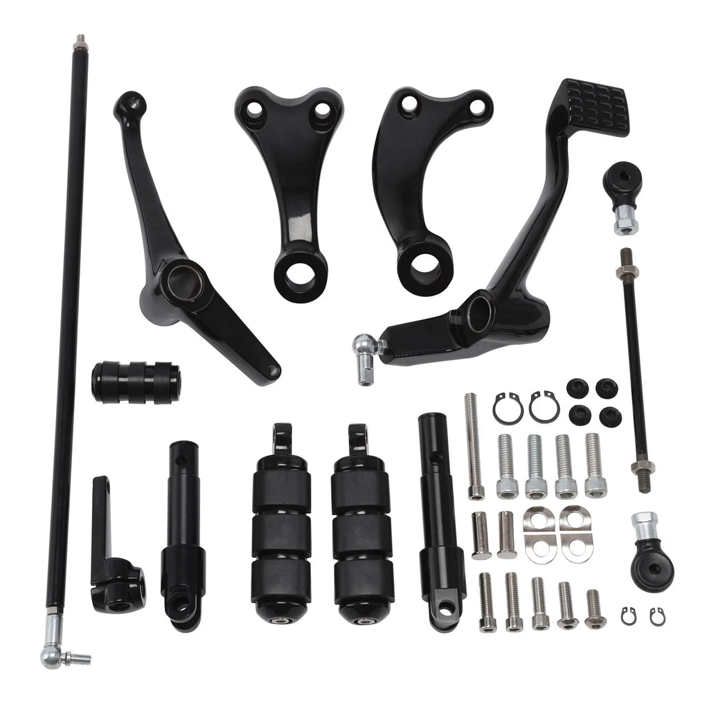 Forward Control Peg Levers Linkages for Harley Sportster XL 883 1200 (2004–2013)