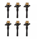 Set of 6 Ignition Coils for BMW 320Ci 320i 523i 528i 530i M3 X5 Z3 (2000-2006)