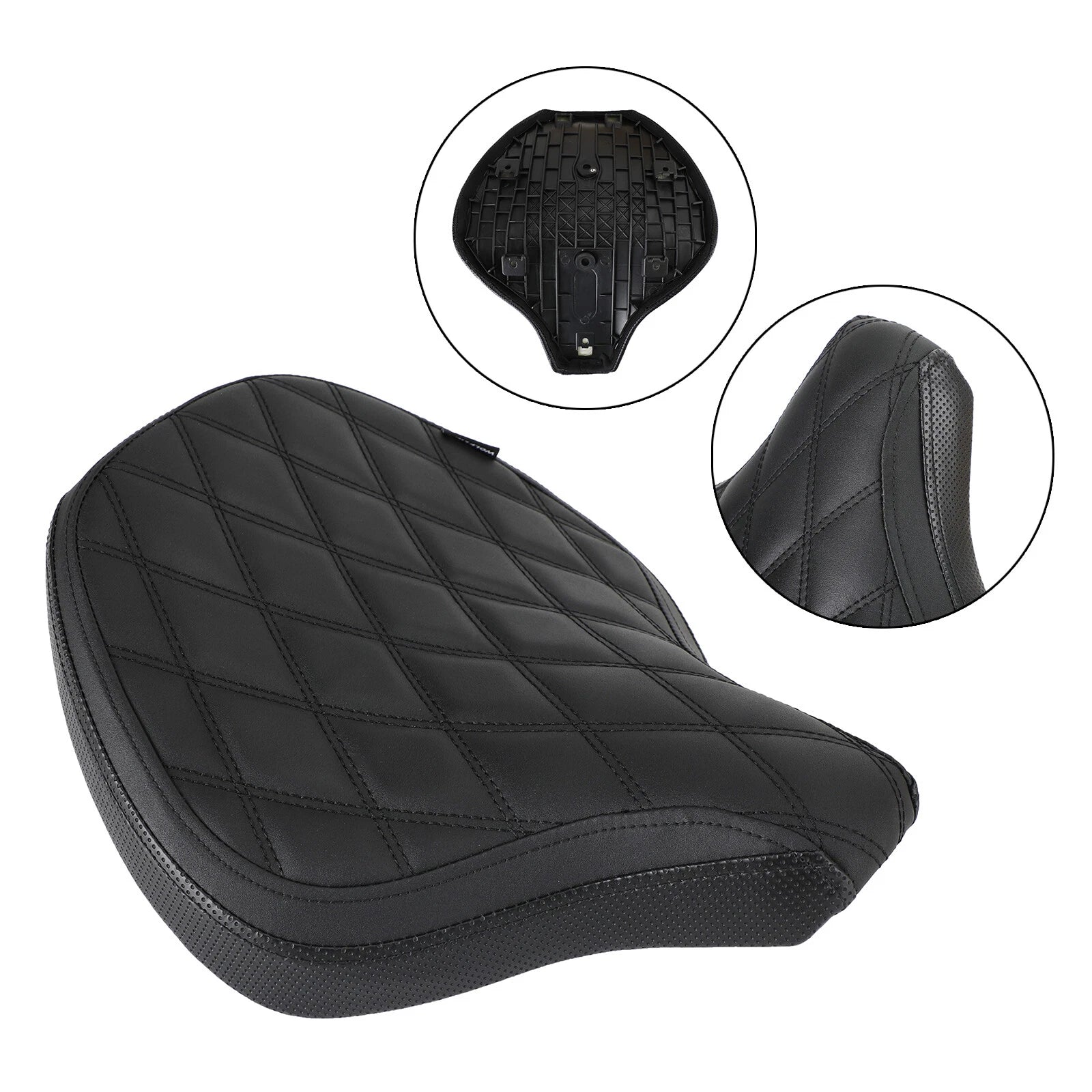 Front Driver Seat Cushion for Tr Bobber (2017–2022) - Diamond Black