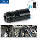 8AN Male to 3/8" Hose Quick Connect Fuel Rail Line Fitting Adapter
