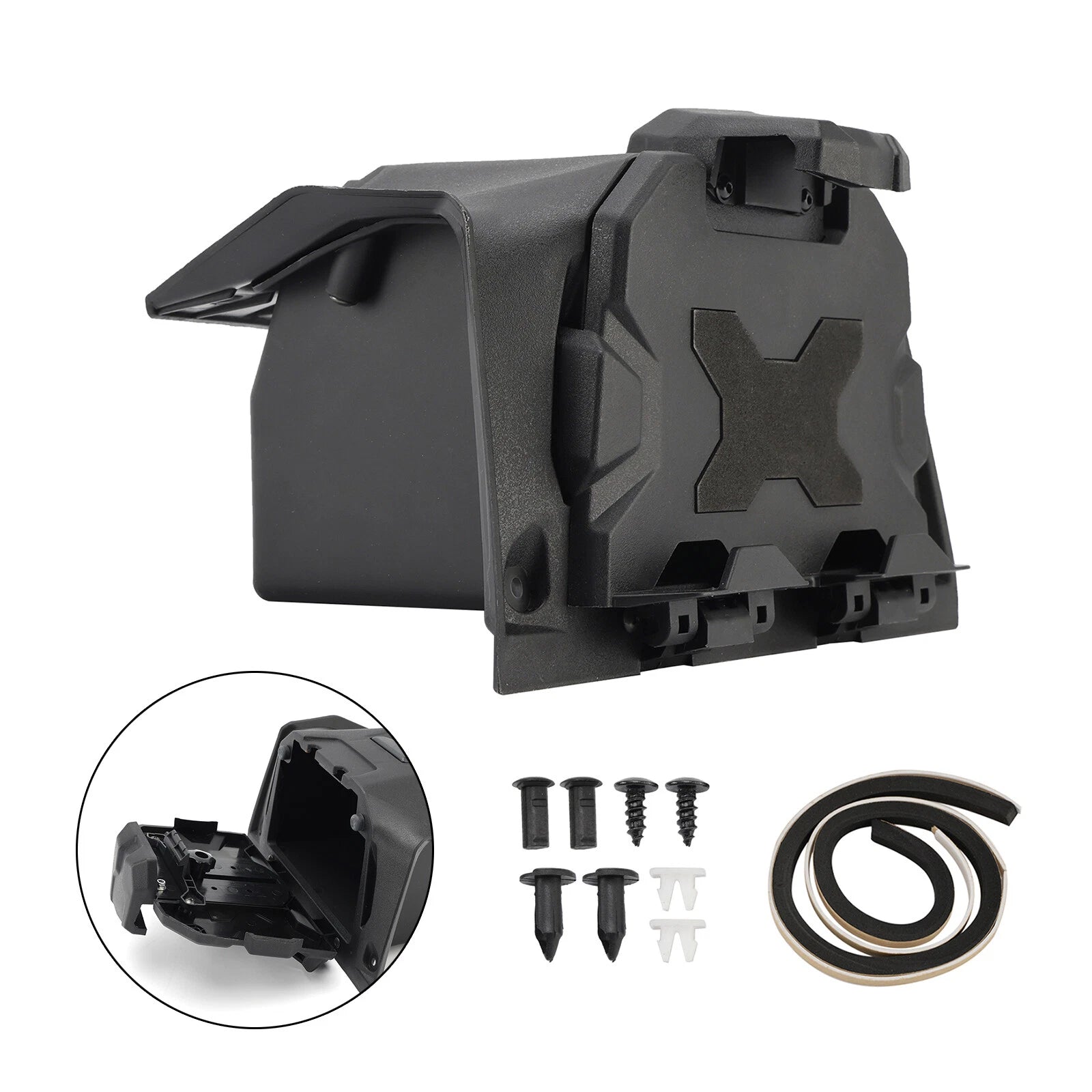 Storage Box & Tablet Mount for Polaris RZR XP 1000 Turbo (2019–2023)
