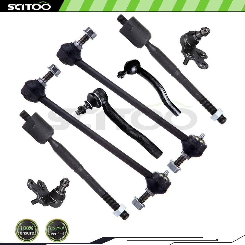 Front Lower Tie Rod End Ball Joint Kit for Lexus ES300 Toyota Camry (2002–2003)