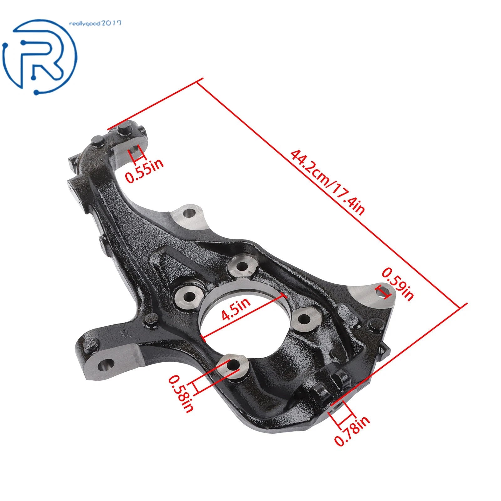 Front Right Steering Knuckle for Chevrolet Silverado GMC Sierra 2500 3500 (2011–2019)