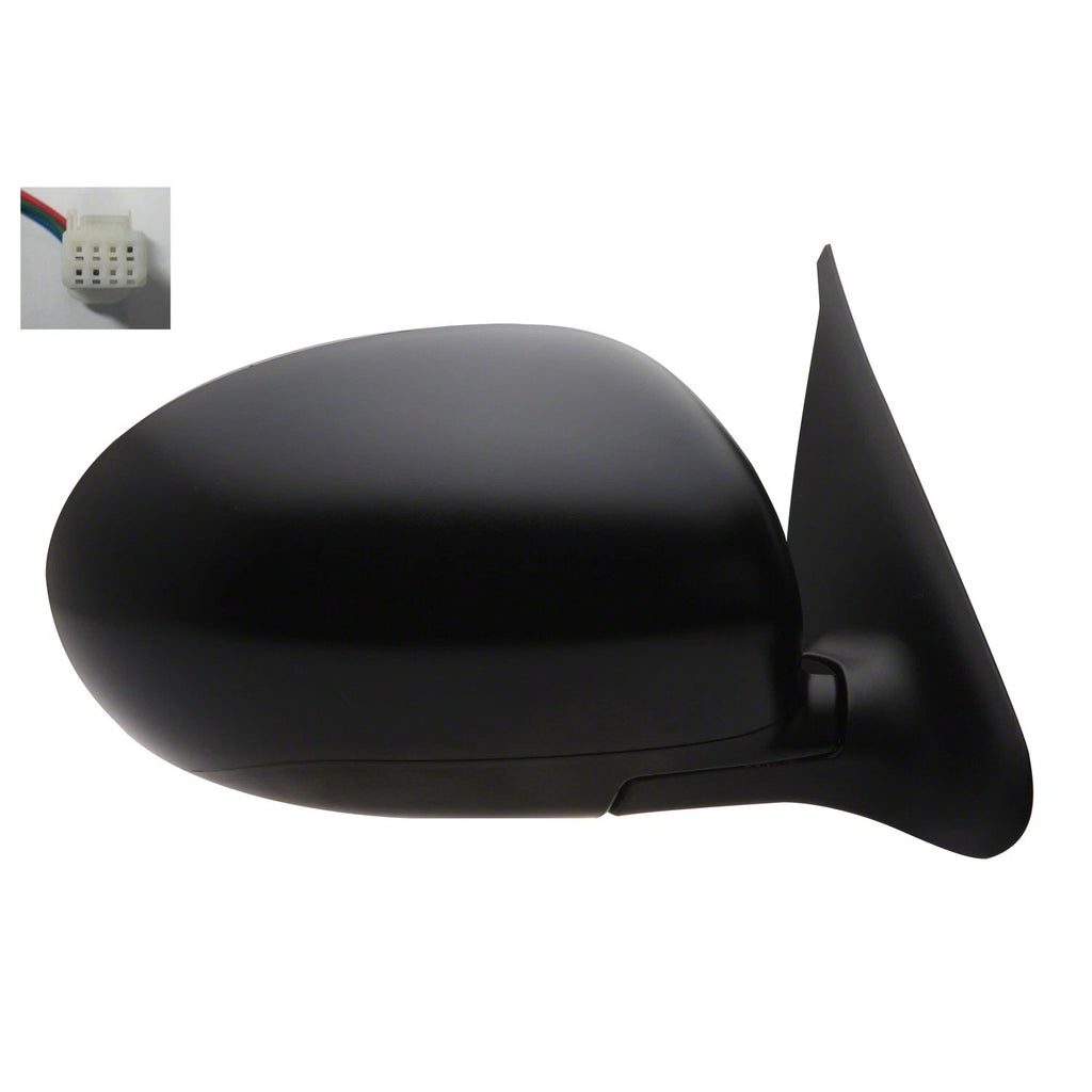 Ready to Paint Passenger Side Power Door Mirror for 2011-2014 Nissan Juke