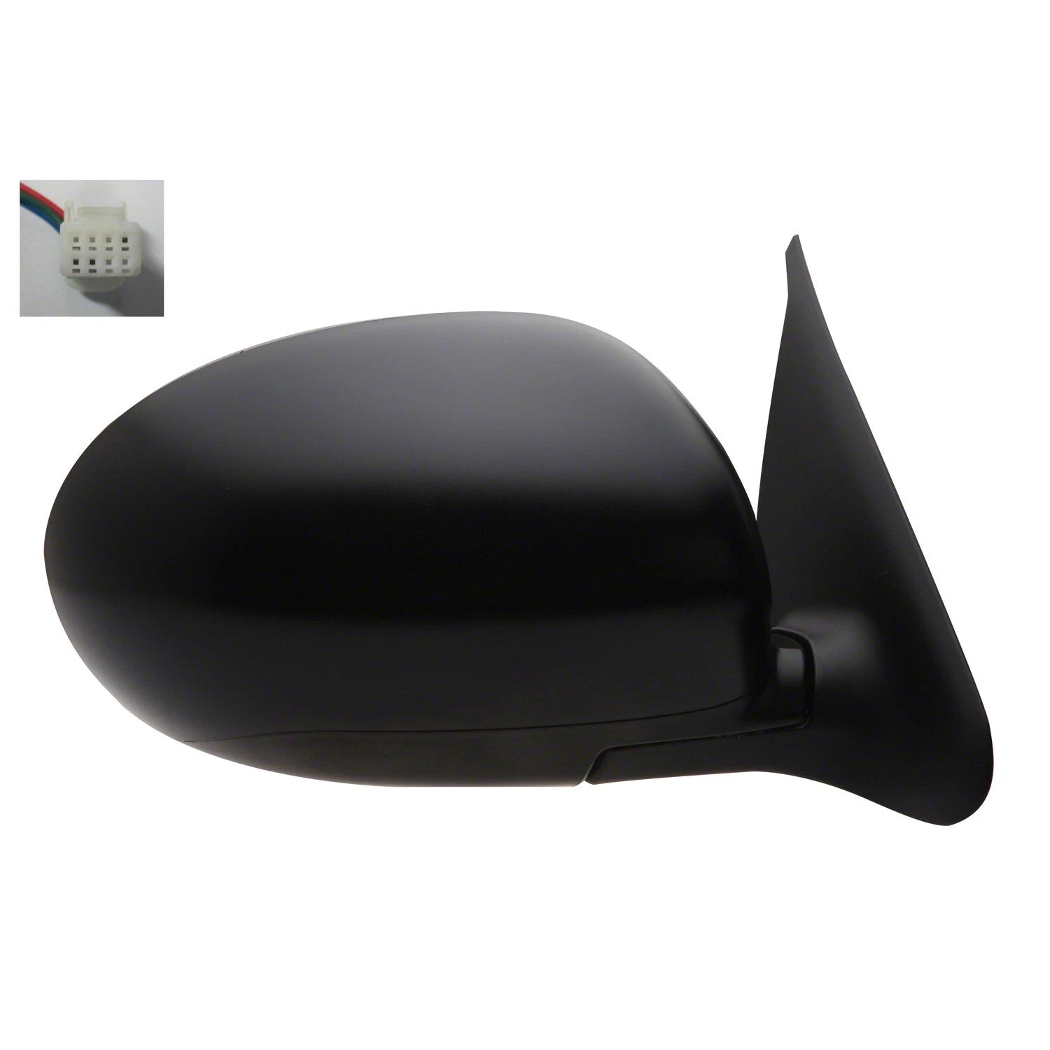 Ready to Paint Passenger Side Power Door Mirror for 2011-2014 Nissan Juke