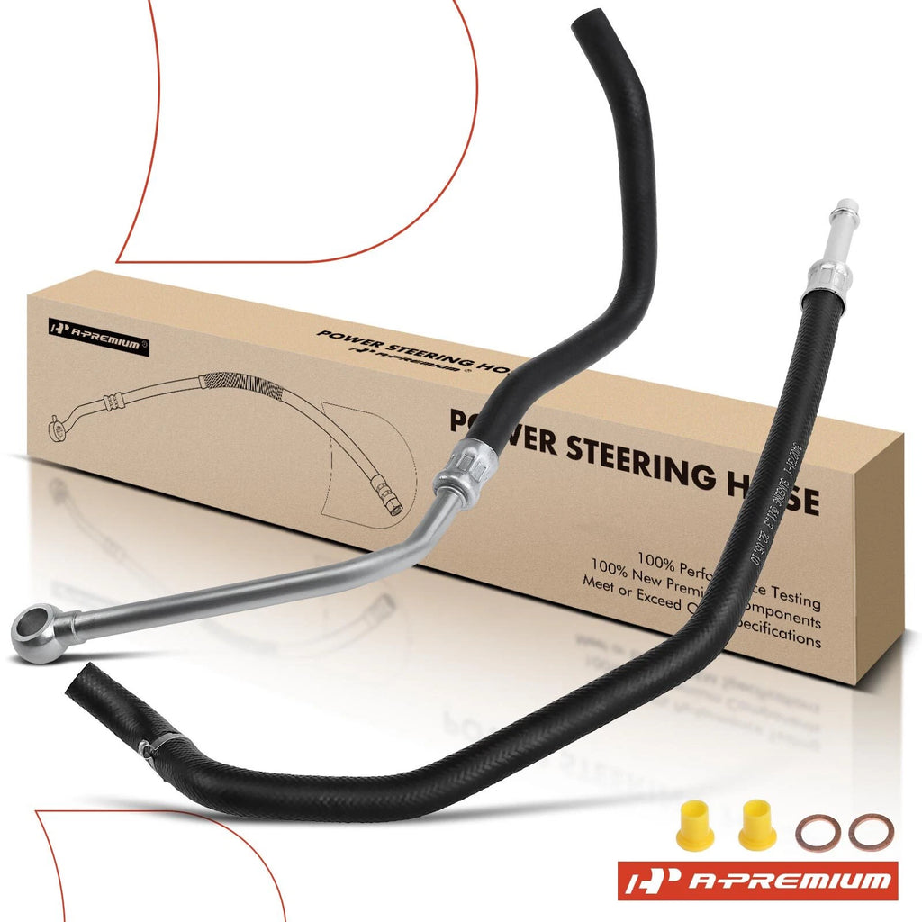 2X Power Steering Return & Reservoir Line Hose for BMW E39 540i (1997–2003)