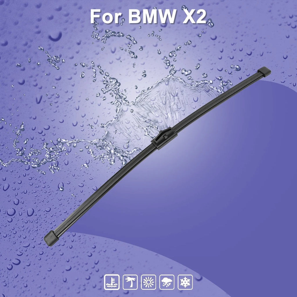 Rear Wiper Blade for BMW X2 F39 (2018–2019) 1 pc Black