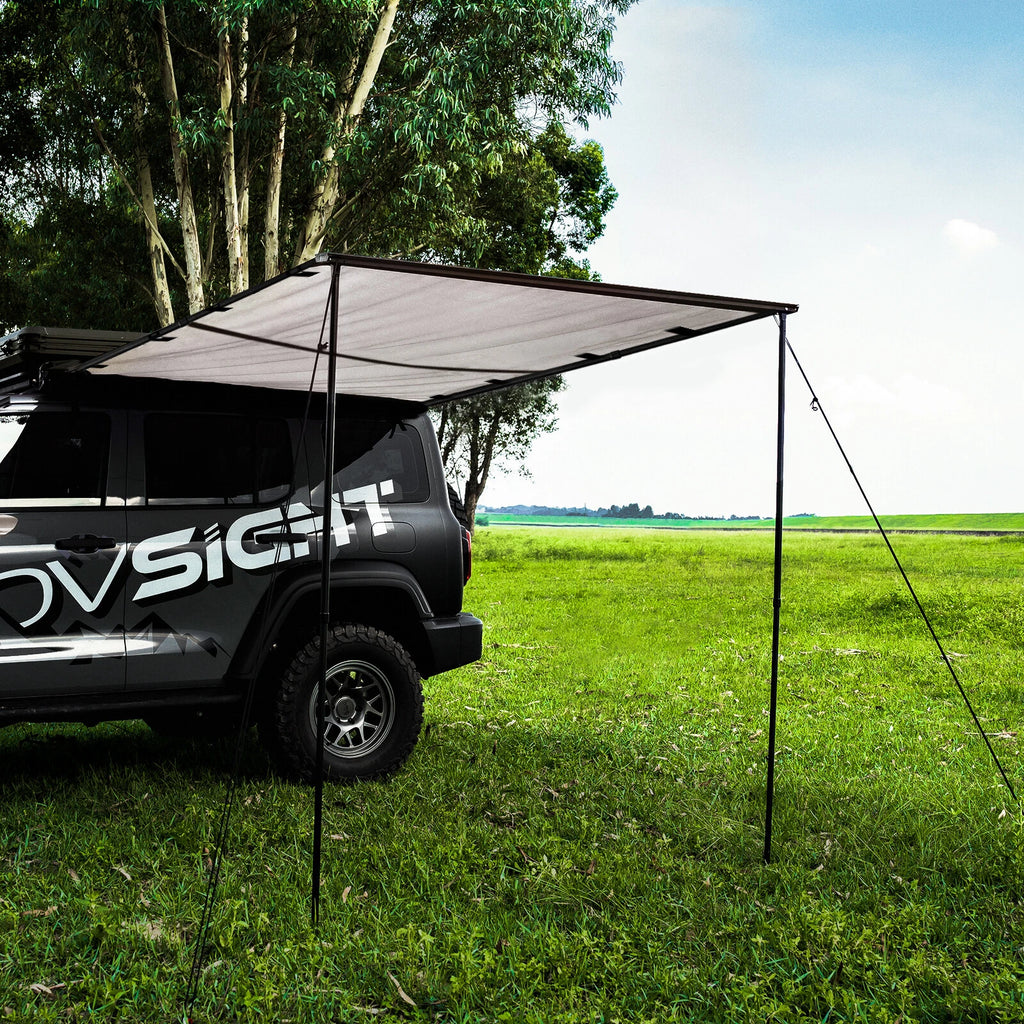 NOVSIGHT Car Side Awning for SUV Rooftop Tent (5.2x8.2ft)
