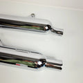 Vance & Hines Chrome Slip-On Mufflers for Triumph Bonneville T100 (2001–2023)